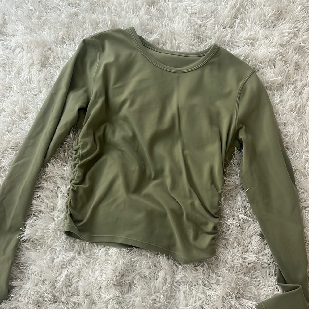 Green lululemon top